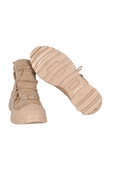 NOOSY Genuine Leather Mink Women's Boots