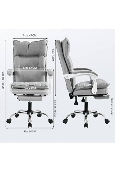 NKX Office Chair Ergonomics: Aligning Headrest Design with Human Cervical Spine Anatomy Fabric