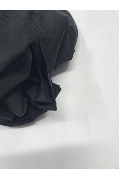 Yiğit Kumaş Sports Teamwear Flowy Polyester Combed Stretch Fabric, Piece 80X150 cm Black Color