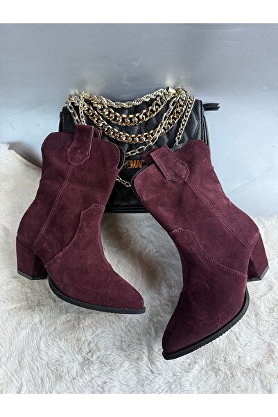 Miarma Designs Burgundy suede boot
