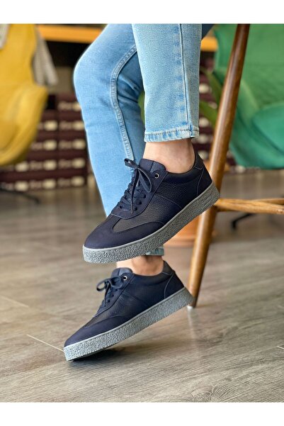 MOR KUNDURA Genuine Leather Daily Use Men's Sneakers Shoes