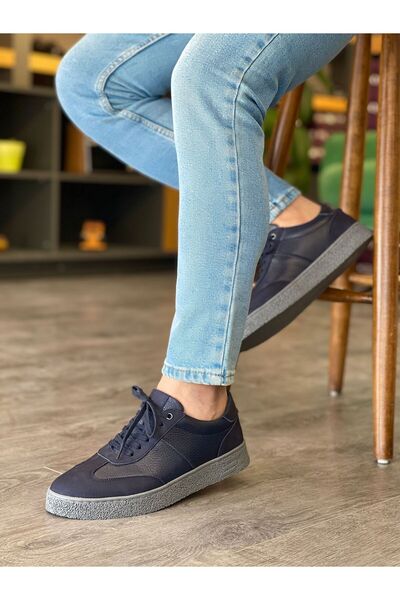 MOR KUNDURA Genuine Leather Daily Use Men's Sneakers Shoes