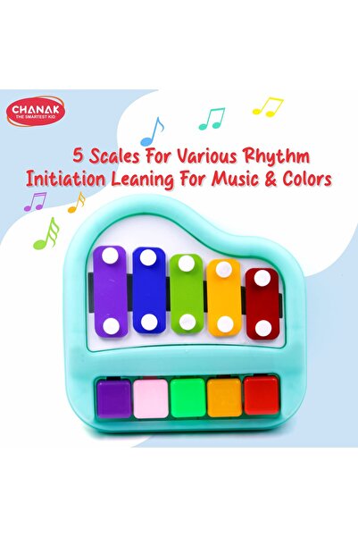 Chanak Musical Xylophone Piano Toy for Kids | Non-Toxic Plastic Piano for Ages 3+