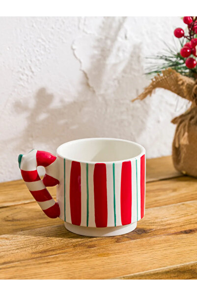 LC Waikiki Lcw Home Mixed Christmas Themed Porcelain Mug 390 ml