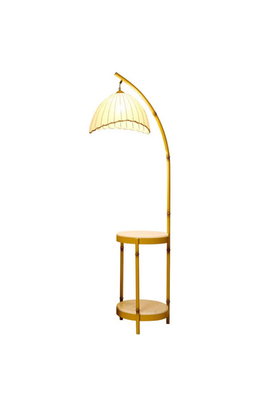 KEKE مصباح أرضي زين على طراز Wabi Sabi لغرفة المعيشة وغرفة النوم وغرفة الشاي بتصميم عتيق وإبداعي