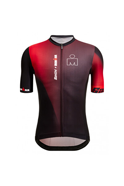 Santini Tricou ciclism 2I94075Ctonivika Negru-Rosu L