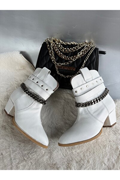 Miarma Designs White bison leather boots