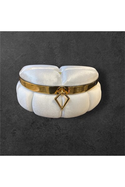 Özlem Kozmetik D Model Imported Fabric Makeup-Shaving Box