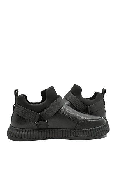 OTTER Men's Smart Casual Slip-On Boots, Black