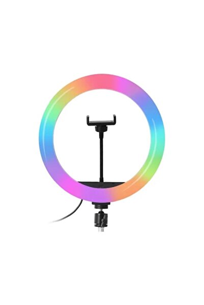 Kludoo Επαγγελματικό Φωτιστικό Δακτυλίου LED RGB 33 εκ. Kludoo ®   Q-MG33