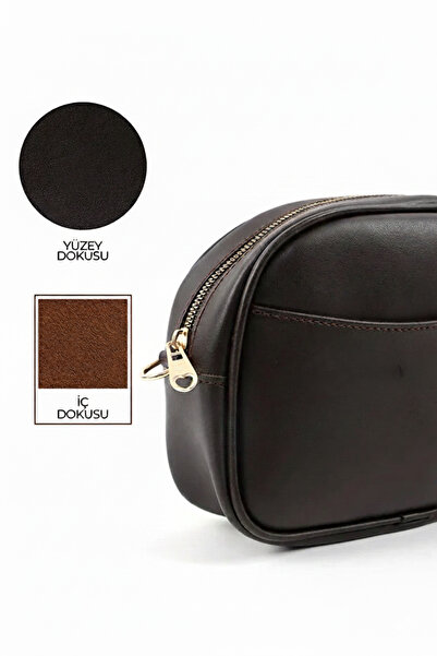 Estilo Lingerie Faux Leather Zippered 2-Compartment Adjustable Column Strap Shoulder Bag