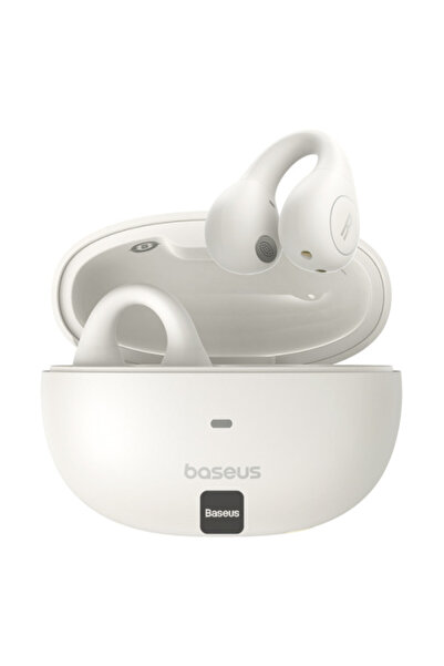 Baseus Ασύρματα ακουστικά A00069101223-00, Bluetooth 5.3, Ανοιχτά ακουστικά, Λευκό