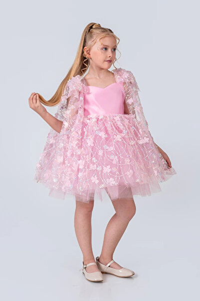 vestitino Papatya Model Girl's Evening Dress