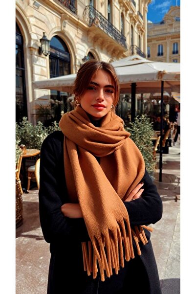 LAGRANZE Şal cu ciucuri LuxeSoft pentru femei