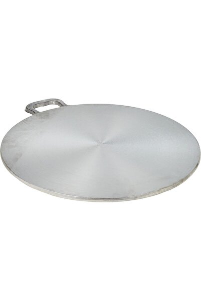 RAJ Aluminum Arabic Tawa Pan, 45 cm, Silver, Model Raat45