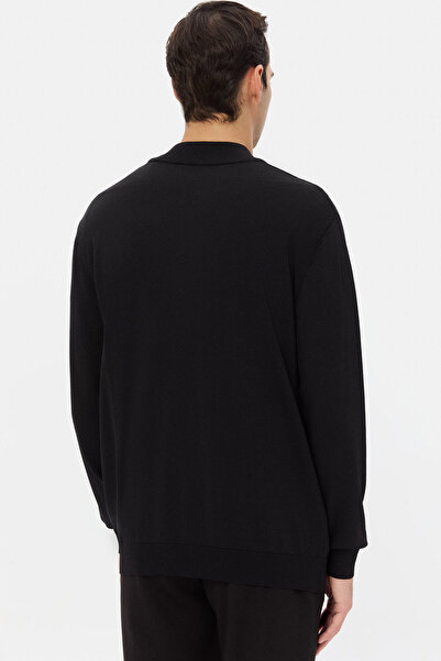 Twn Slim Fit Black Sweater
