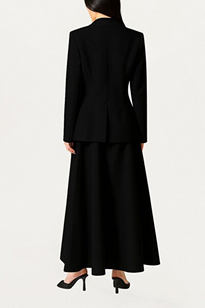 Nocturne Padded Jacket with Gold Accessories