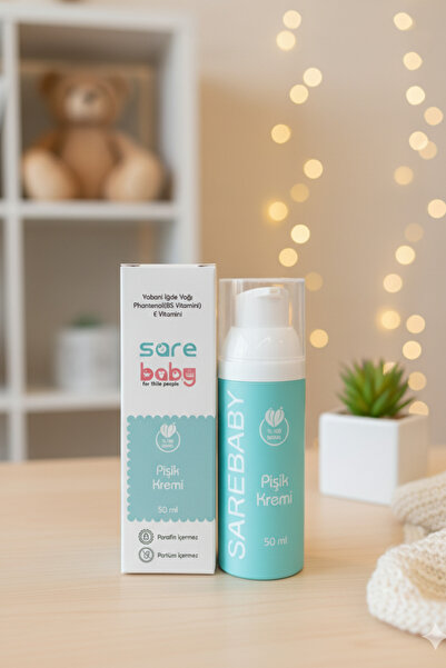 Sarebaby Bebek Pişik Kremi %100 Doğal 50 ml