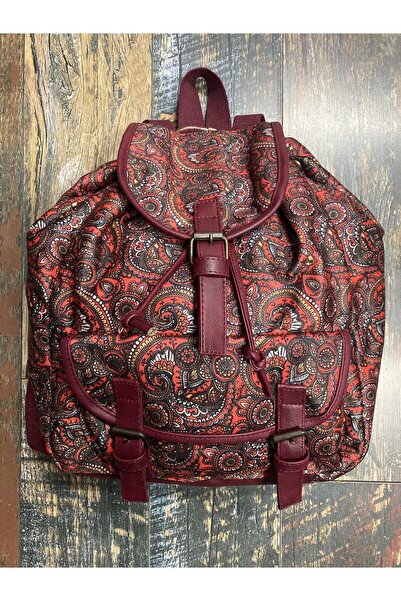 street&bagdnz حقيبة سفر يومية منقوشة أصلية من مايوركا مع غطاء