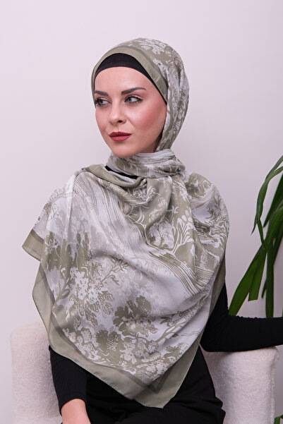 49eyşanipek Opal Harmony Patterned Digital Soft Shawl