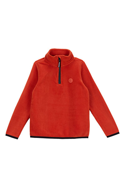Discovery Expedition Kiremit Erkek Çocuk Fermuarlı Yaka Basic Fit Polar Sweat...