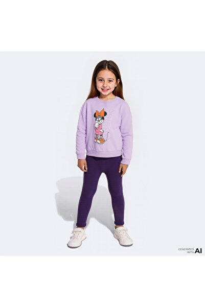 adidas JL9173-B I Dy Mı Jog Bebek Eşofman Takımı Mor