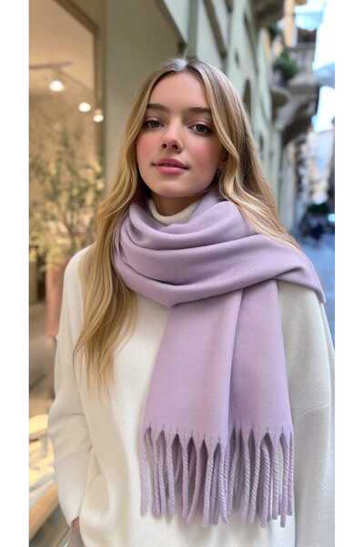 LAGRANZE Şal cu ciucuri LuxeSoft pentru femei