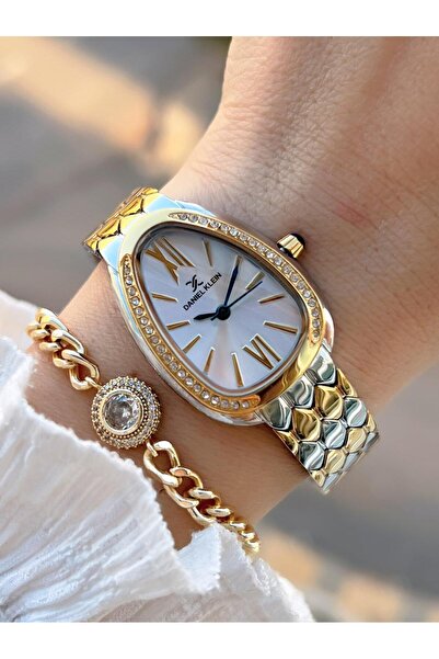 Daniel Klein Steel Cord 30 Mt Water Resistant Women's Wristwatch+Bracelet Bf.Gf.10067.4