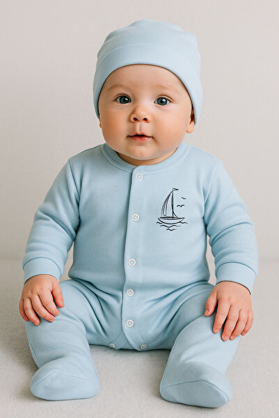 Bebe wini 100% Cotton Overalls and Hat Gloves
