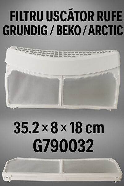 Grundig Dryer filter / Beko / Arctic G790032 – lint filter