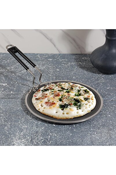 Vinod Platinum Triple-Layer Stainless Steel Tawa - 25 cm (Induction Compatible), Silver