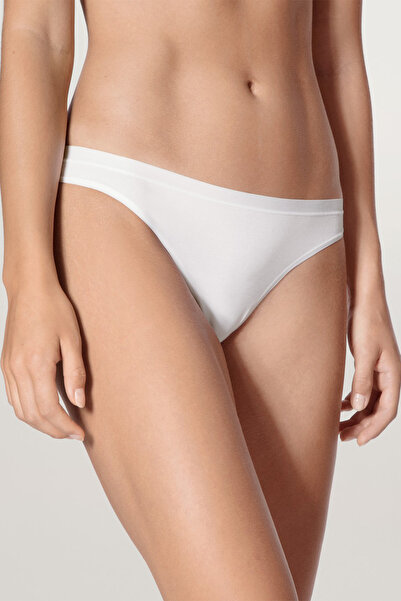 Yohannes Club Women'S, Cotton Basic Thong String Panties, 2-Pack, Black and White,