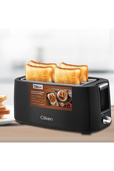 CLIKON 4-Slice Toaster 1200-1400W