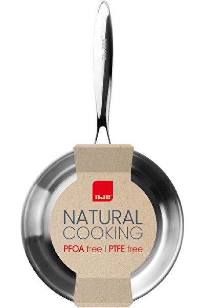 iBiLi TRIPLY NATURAL FRYING PAN 22 CM