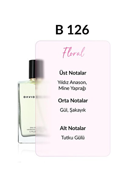 David Walker B126 Freton 50 ml Kadın Parfüm | Floral