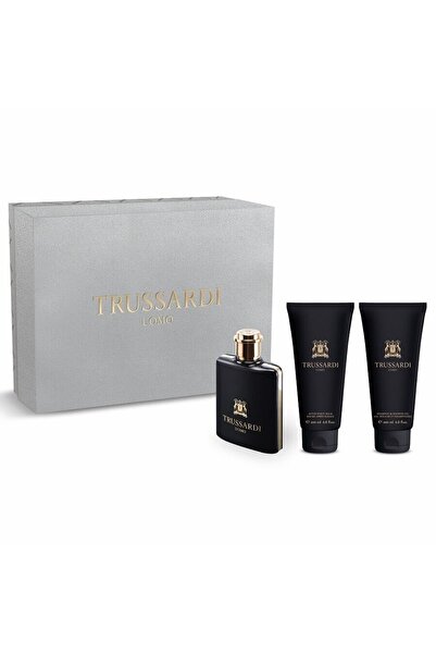 Trussardi Uomo Gift Set, Men, Eau de Toilette, 100 ml + Shower Gel, 100 ml + Aftershave Balm, 200 ml