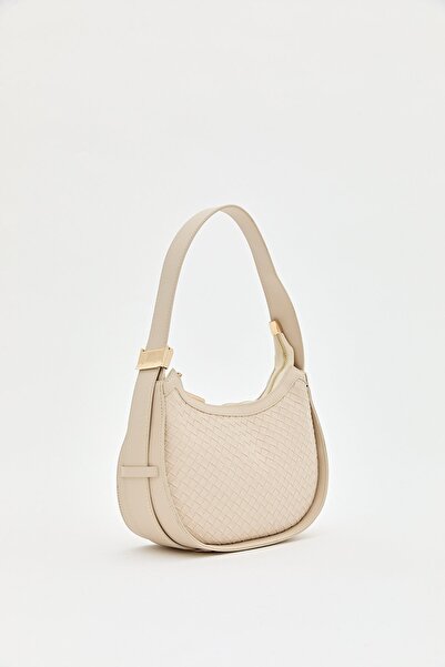 Nihan Örgü Kol Çantası Vizon