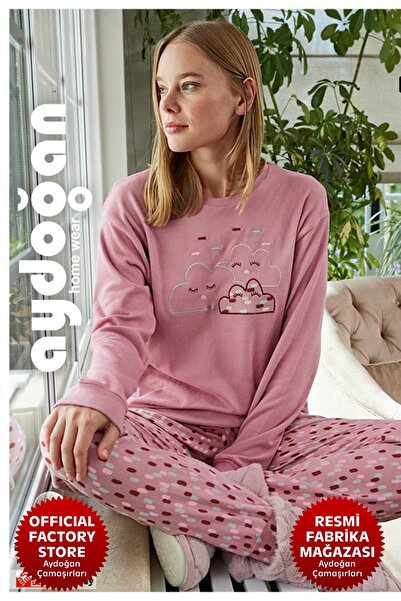 Aydoğan Women's Thermal Pajama Set – Warm and Comfortable Loungewear
