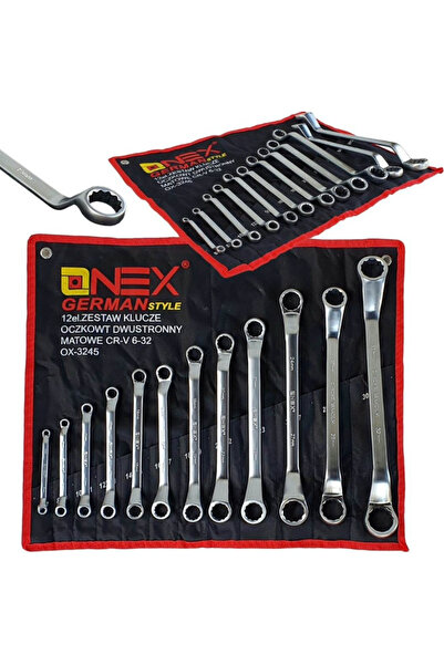 OEM Set of 12 combination wrenches 6 / 32mm Chrome Vanadium Cr V OX 3245
