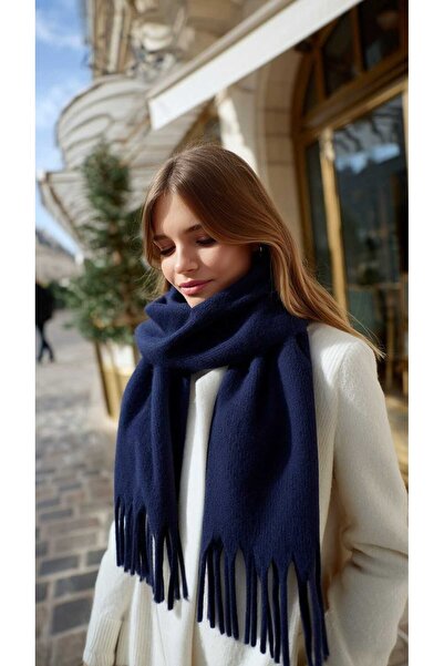 LAGRANZE Şal cu ciucuri LuxeSoft pentru femei