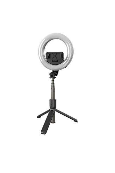 OEM Trepied Selfie Stick cu Ring Light 4in1 Q07