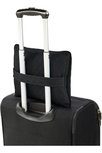 genernic Louis N. Clark Ultimate Travel Comfort Set - Inflatable Pillow, Wool Blanket, Eye Mask & Earplugs