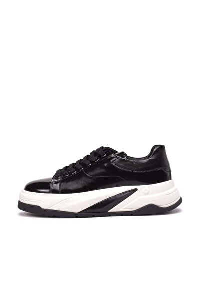 Gusse Flior Erkek Hakiki Rugan Deri Sneaker Ayakkabı 22216-3