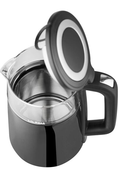 Koolen Smart Electric Kettle with Digital Display, 2200W, 1.7L, Black