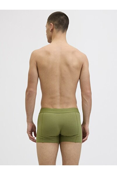 Jack & Jones Men's Green Jacordinary Trunks 3 Pack Noos Boxer 12275575-Pinegreen