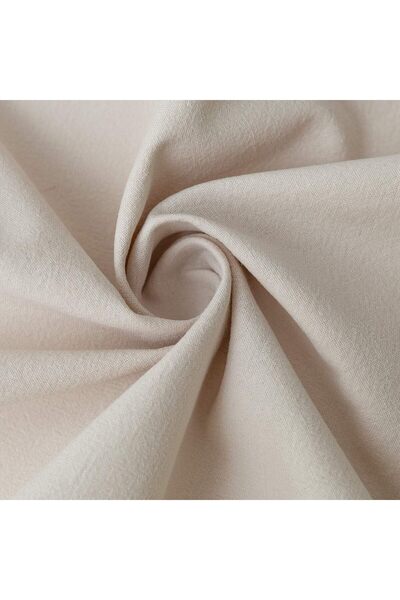 genernic GLORY SEASON Ruffled Rustic Classic Cotton Washable Rectangular Tablecloth, White 60''x102''