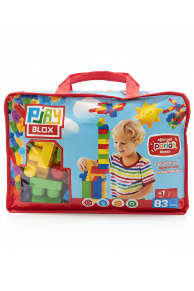 TOY PLAY مجموعة بلاي بلوكس ذات الألوان الزاهية 83 قطعة 2922