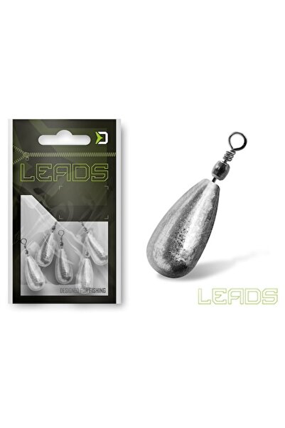 DELPHİN Plumb de pescuit cu plumb - pară cu vârtej, 30 g, set de 5