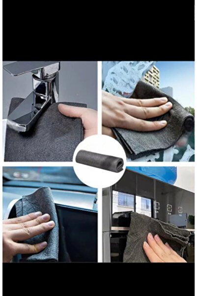 Manosta (2 Pieces) Magic Cloth, Magic Microfiber Cleaning Cloth 40×30 cm Does Not Leave Marks, Ultra Absorbent