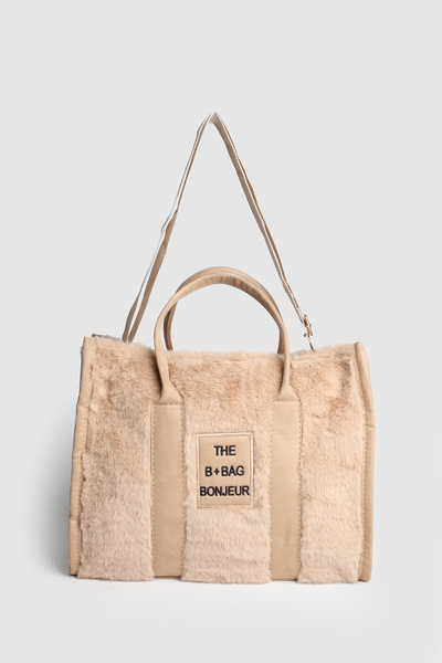 La La'Graccio Paris La'Graccio Paris Women's Plush Large Size Messenger Bag